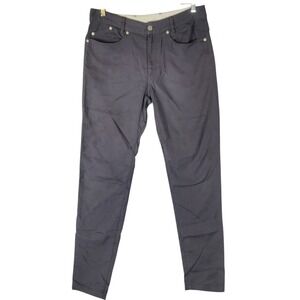Outlier Slim Dungarees Pants Men's 33 Long Gray Workcloth Schoeller Canvas